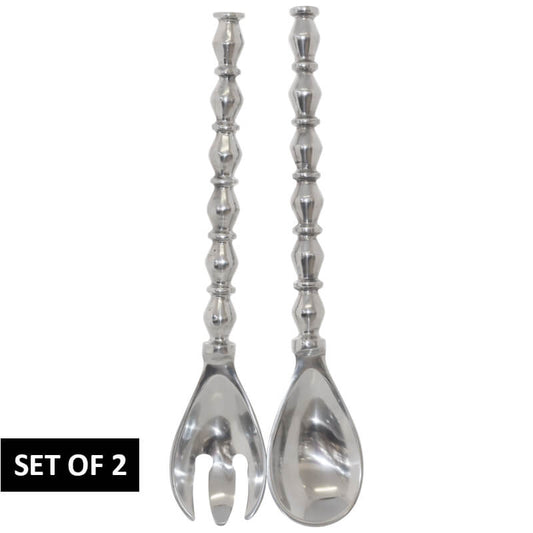 BEAD SALAD SERVER SET/2