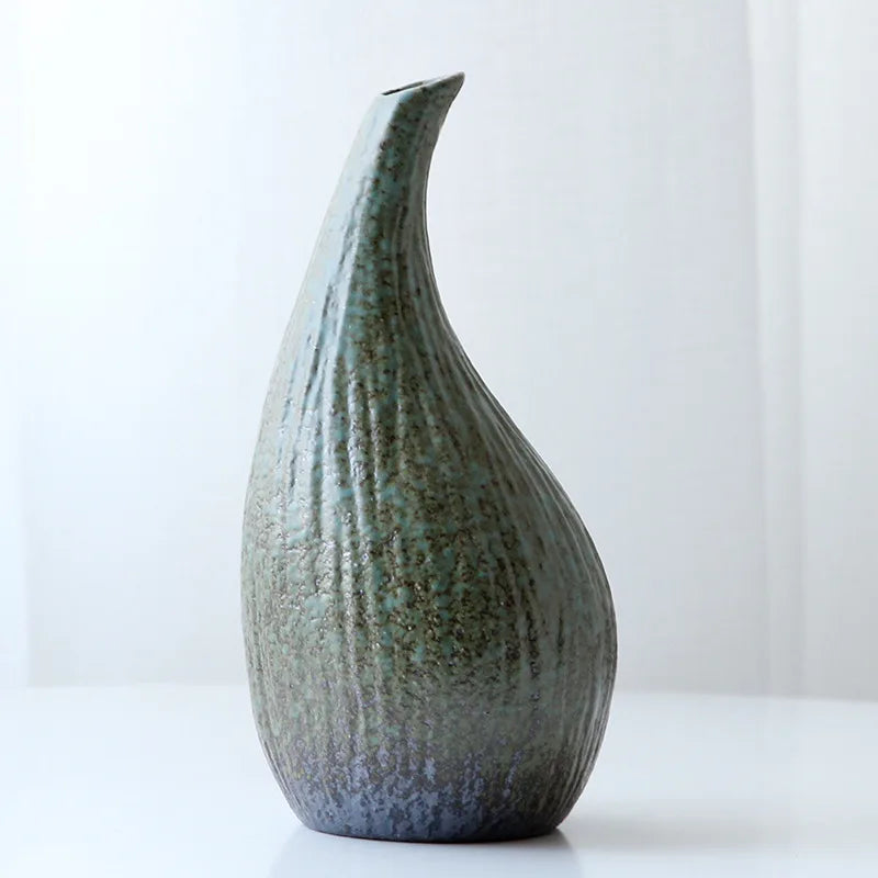 Japanese Style Vase, Ceramic