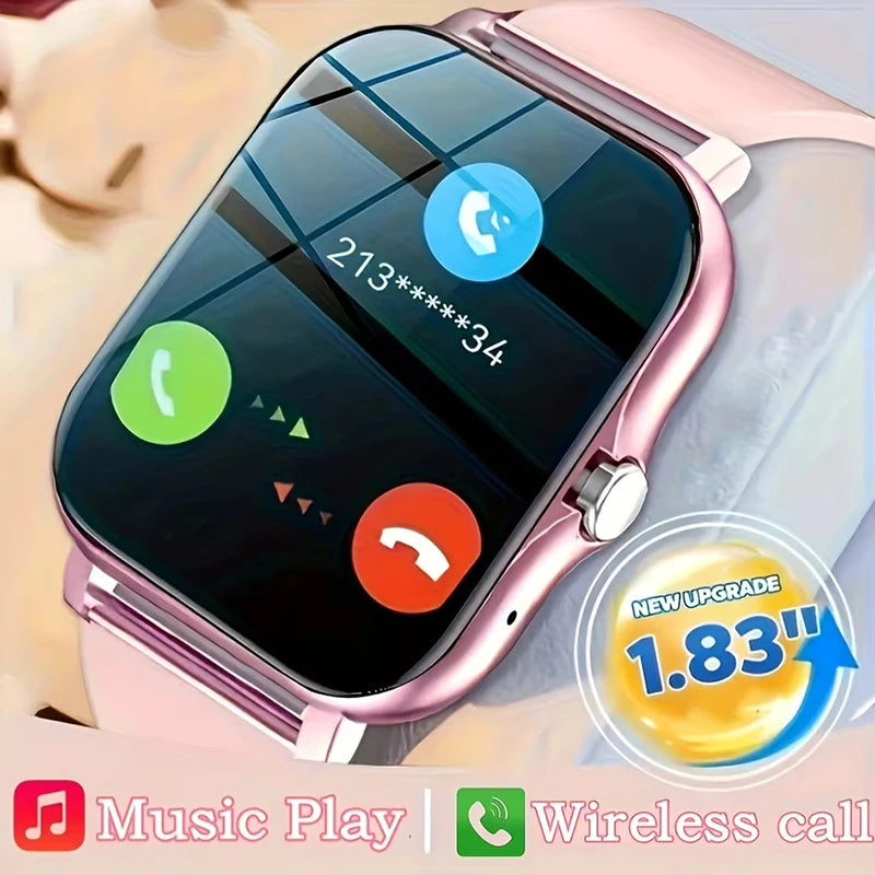 Sports Smart Watch Fitness Clock Health Monitor Waterproof Smartwatch Wireless Call Watches for Men Women IOS Xiaomi 2024