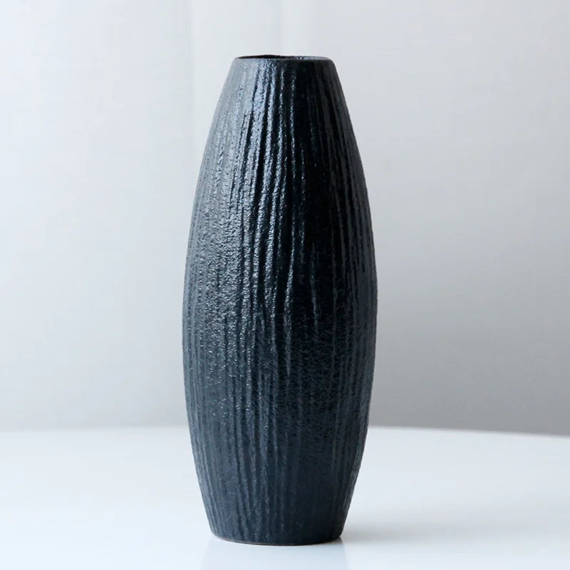 Japanese Style Vase, Ceramic