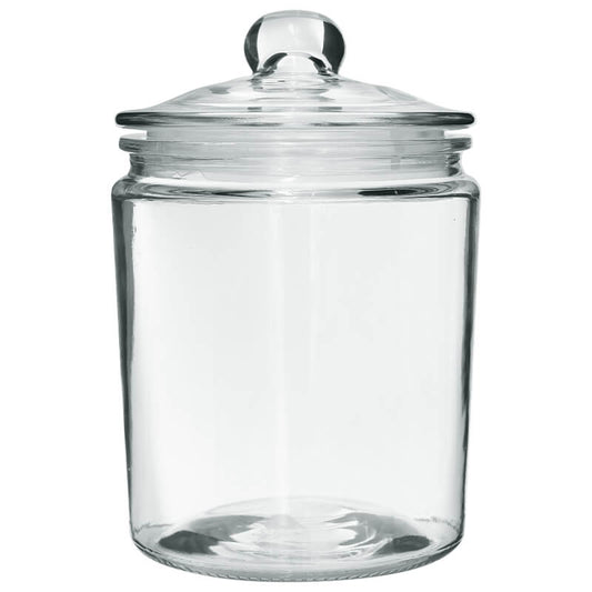 CLASSIC 2LT GLASS JAR 21X15X15CM