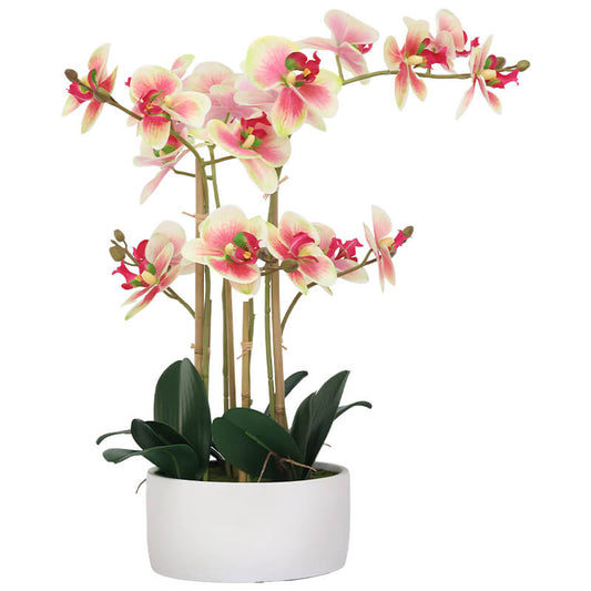 REAL TOUCH ORCHID IN POT 58CM